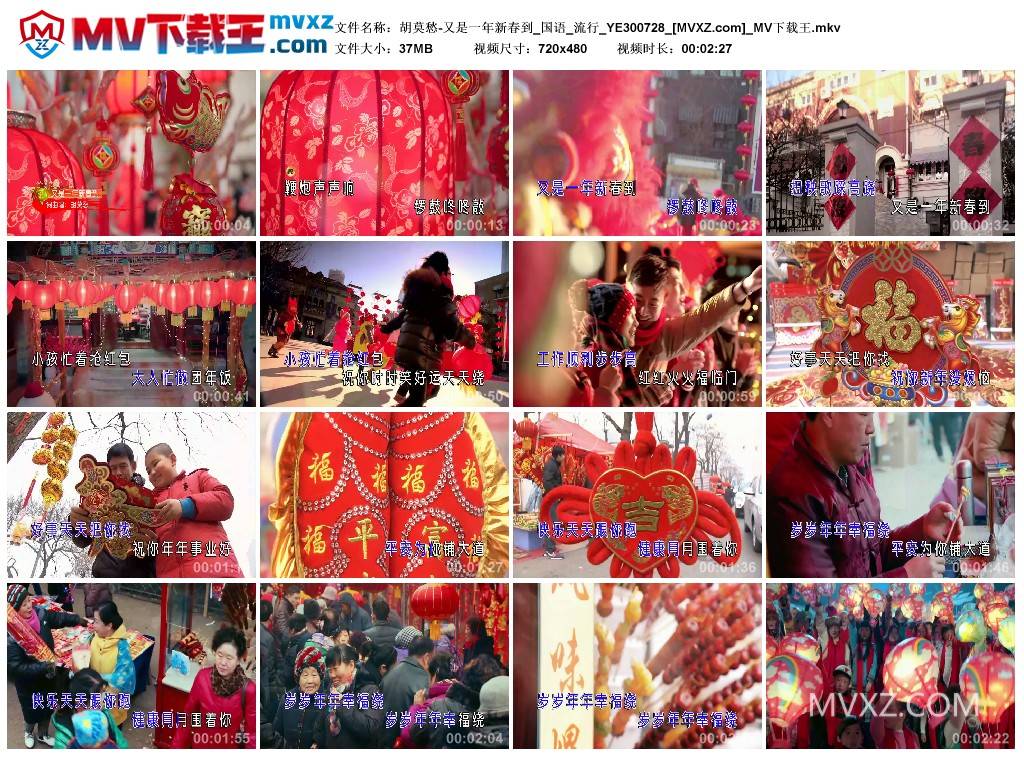 胡莫愁-又是一年新春到_国语_流行_YE300728